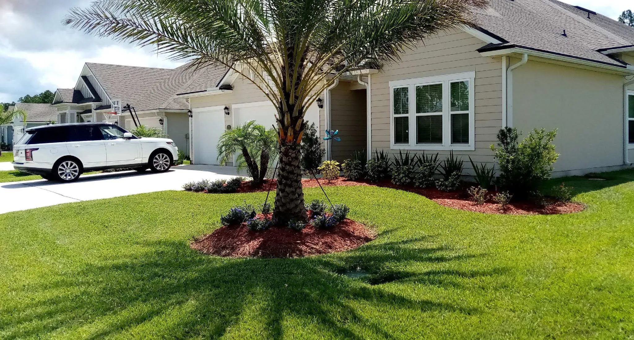 Crisp lawn stripes